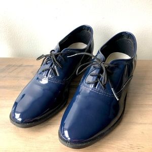 American Apparel Patent Leather Oxfords